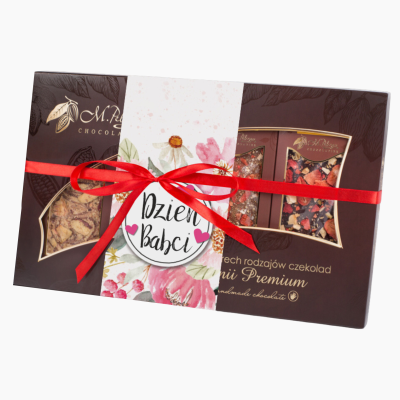 Dzień Babci zestaw nr 4 - czekolady z linii Premium Chocolate